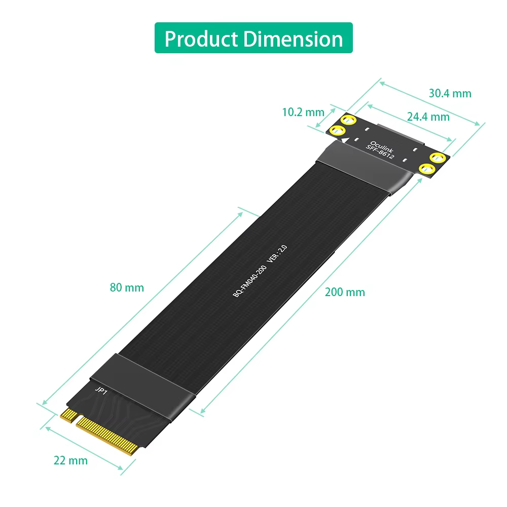 M.2 NVME to Oculink 4i Extensi - огляд і ціна Oculink Egpu Mini Pc