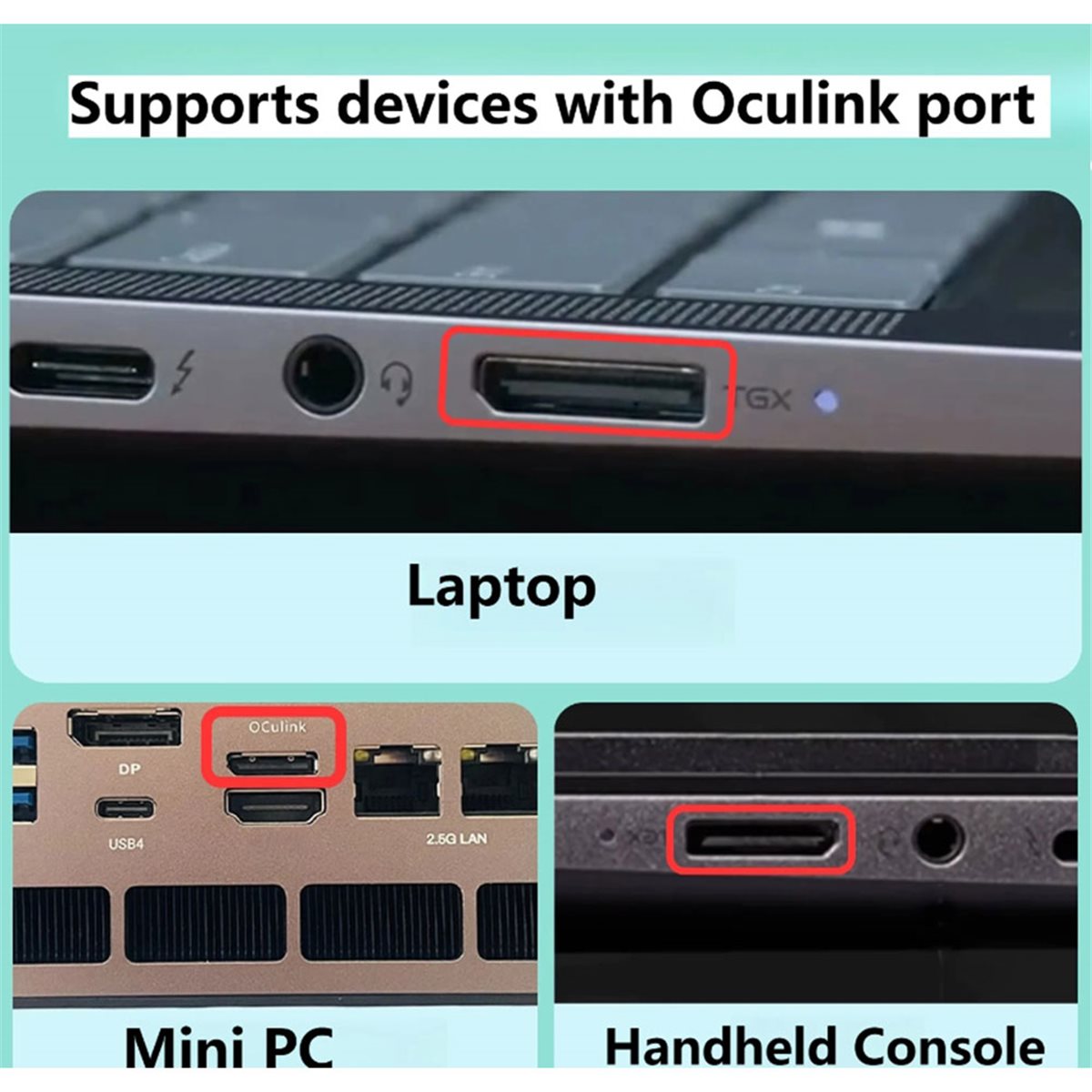 E@MB*RA*aCE^HAPPYa Oculink EGP - огляд і ціна Oculink Egpu Mini Pc